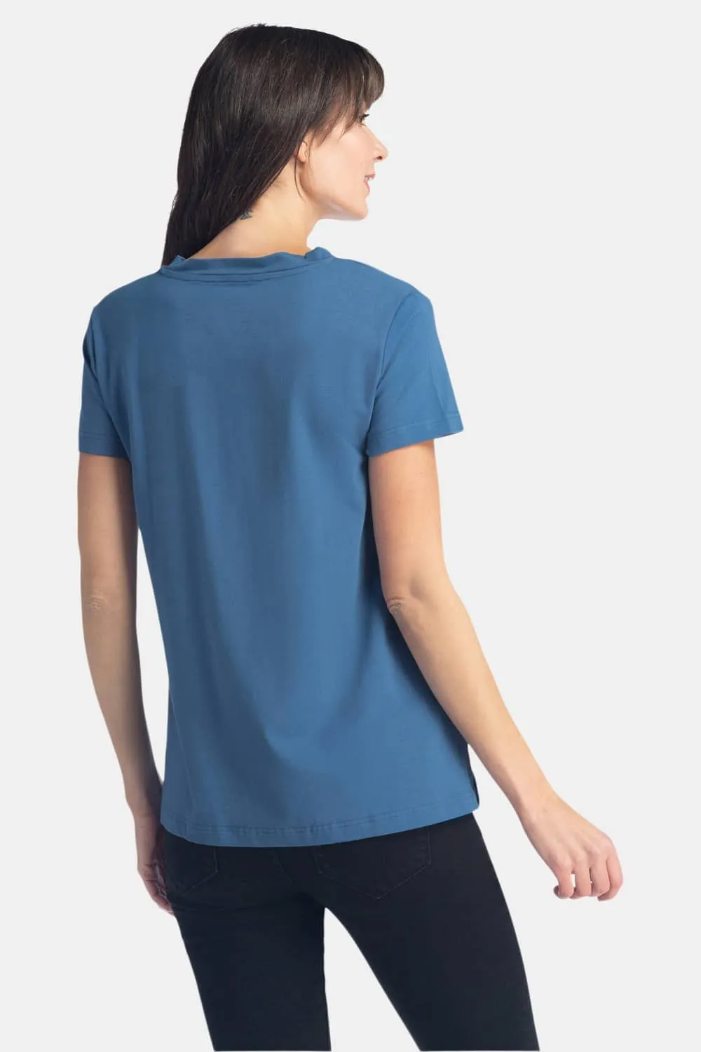 Women's Relaxed EcoFabric™ V-Neck Tee - OUTLET - FINAL SALE