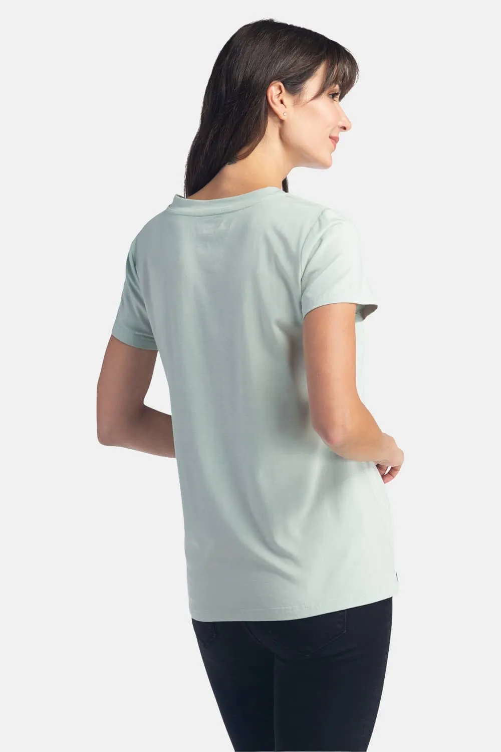 Women's Relaxed EcoFabric™ V-Neck Tee - OUTLET - FINAL SALE