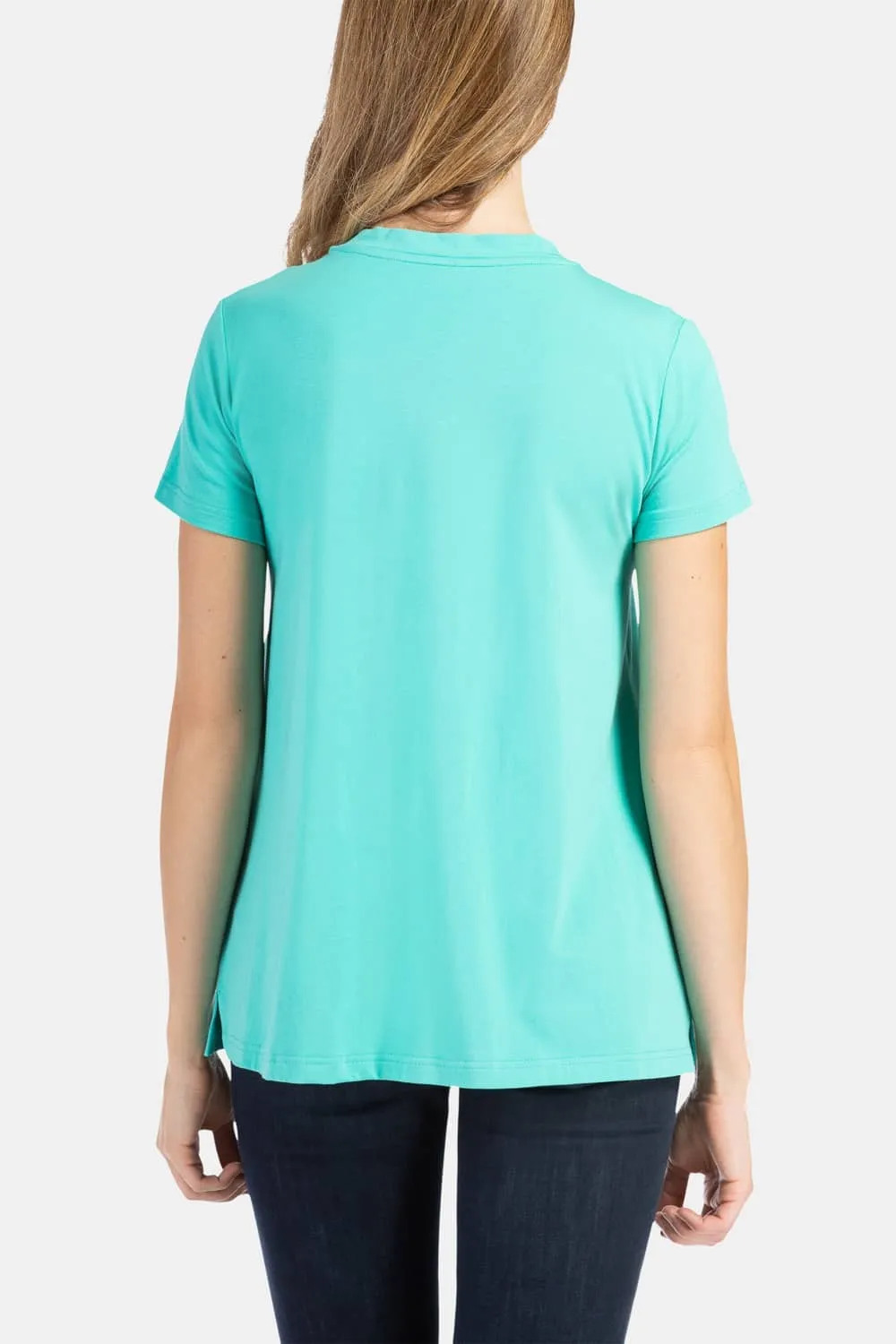 Women's Relaxed EcoFabric™ V-Neck Tee - OUTLET - FINAL SALE