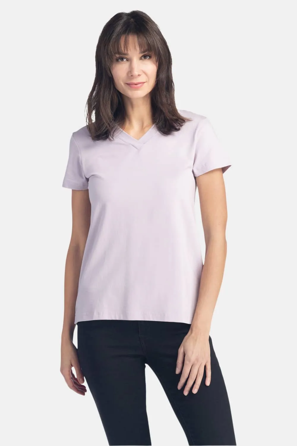 Women's Relaxed EcoFabric™ V-Neck Tee - OUTLET - FINAL SALE