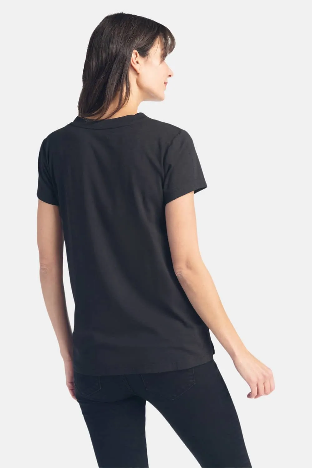 Women's Relaxed EcoFabric™ V-Neck Tee - OUTLET - FINAL SALE