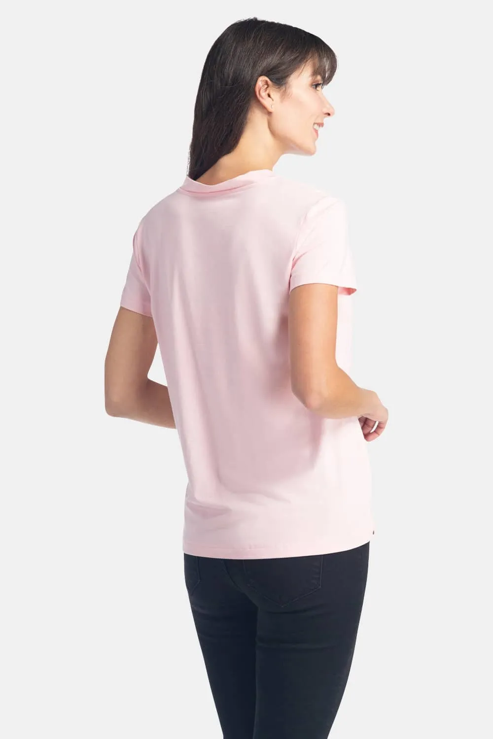 Women's Relaxed EcoFabric™ V-Neck Tee - OUTLET - FINAL SALE