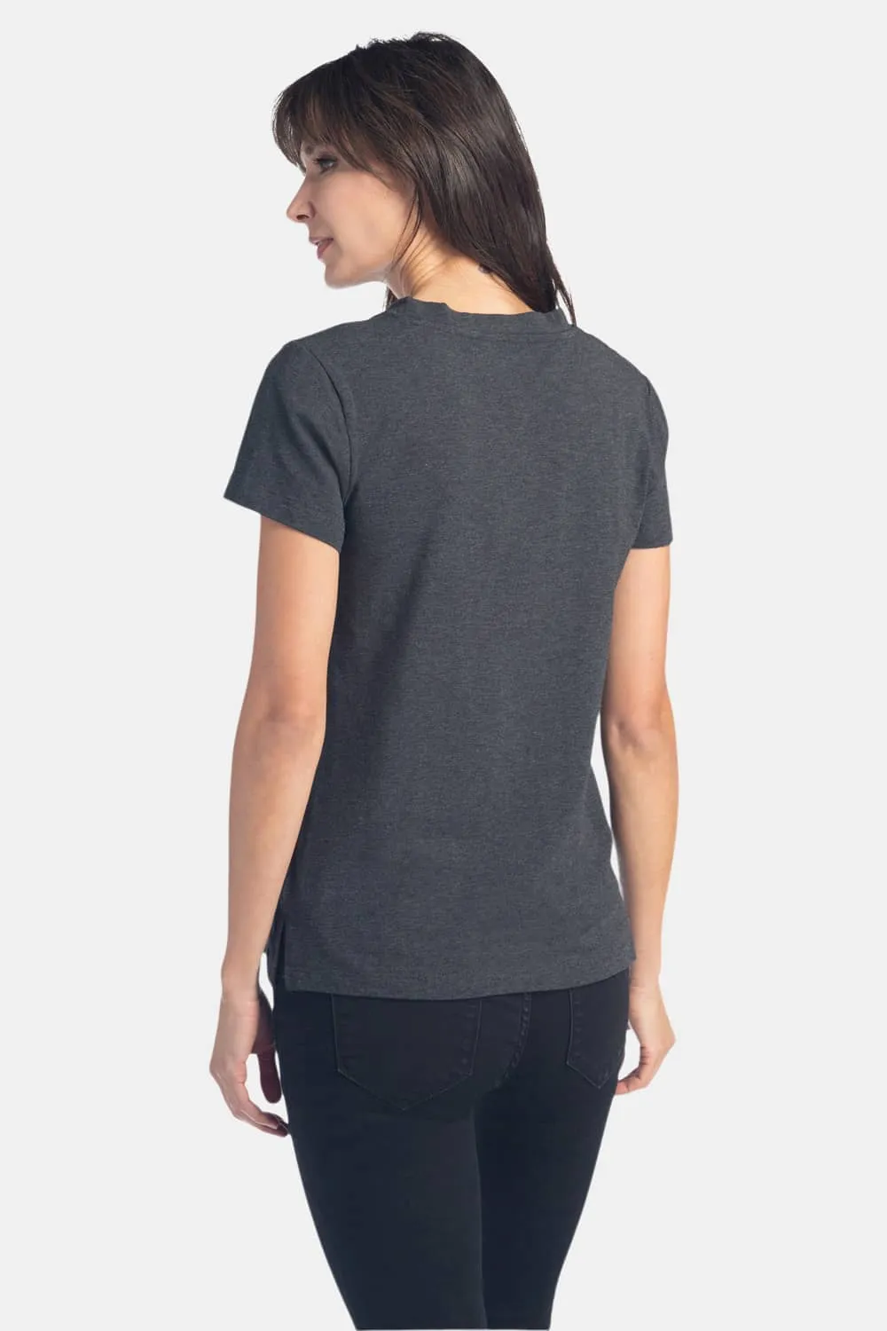 Women's Relaxed EcoFabric™ V-Neck Tee - OUTLET - FINAL SALE