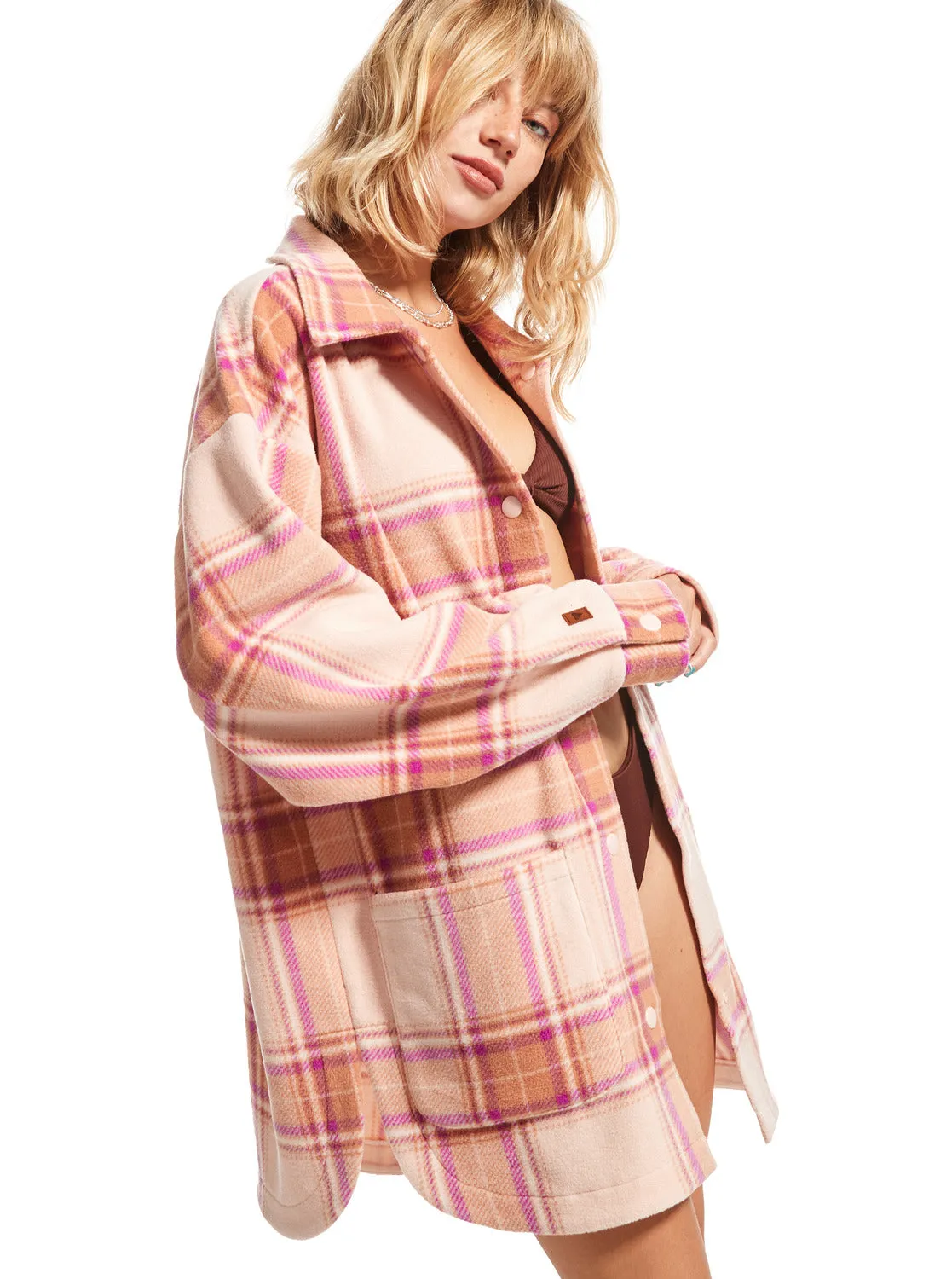 Women's Ring Tone Fleece Overshirt