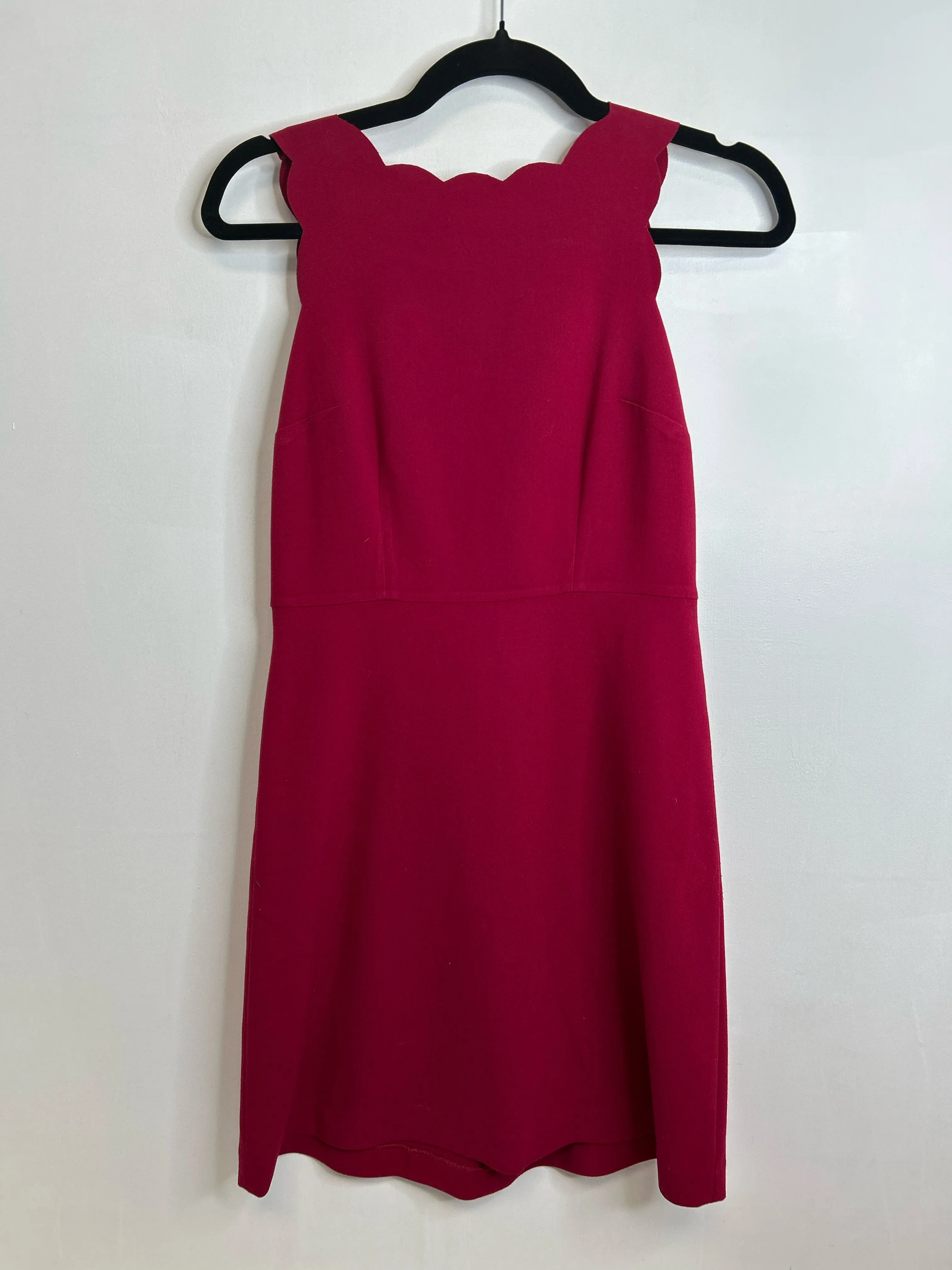 Womens Size 00 Misses Red Loft Dress