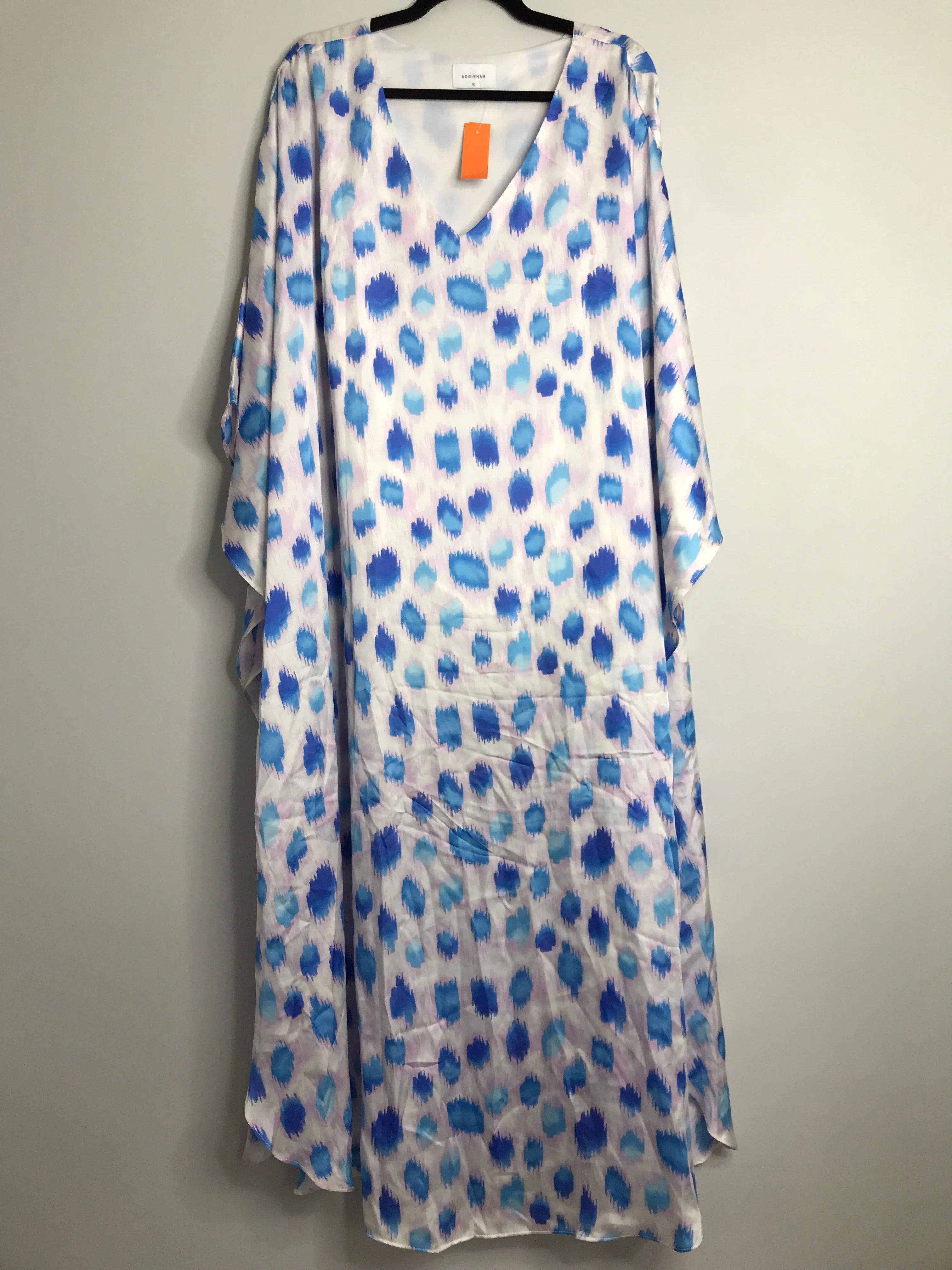 Womens Size 1x Misses Blue Adrienne Dress