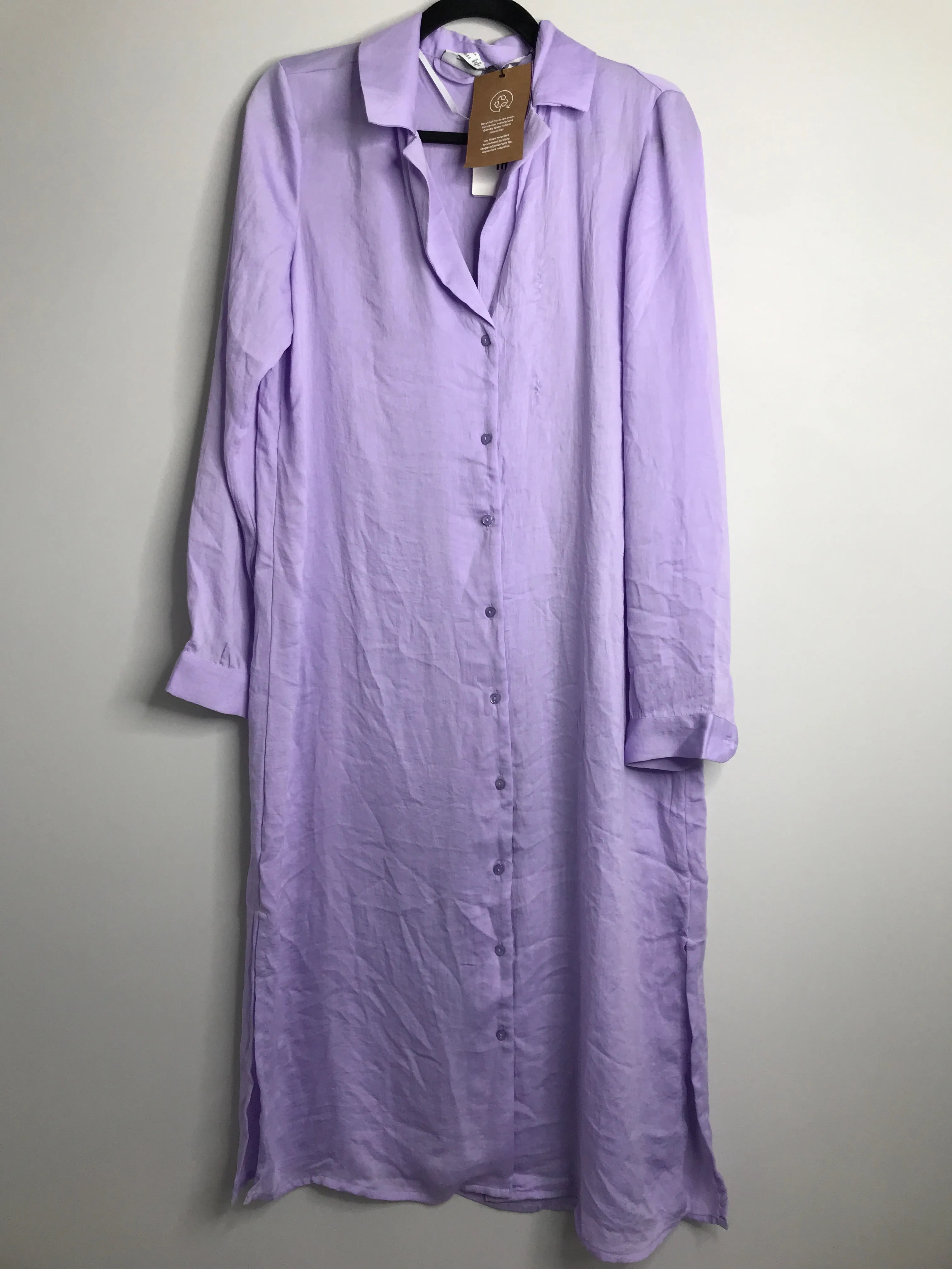 Womens Size Med Misses Purple AWARE NWT Dress