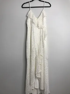 Womens Size Med Misses White MSK Dress
