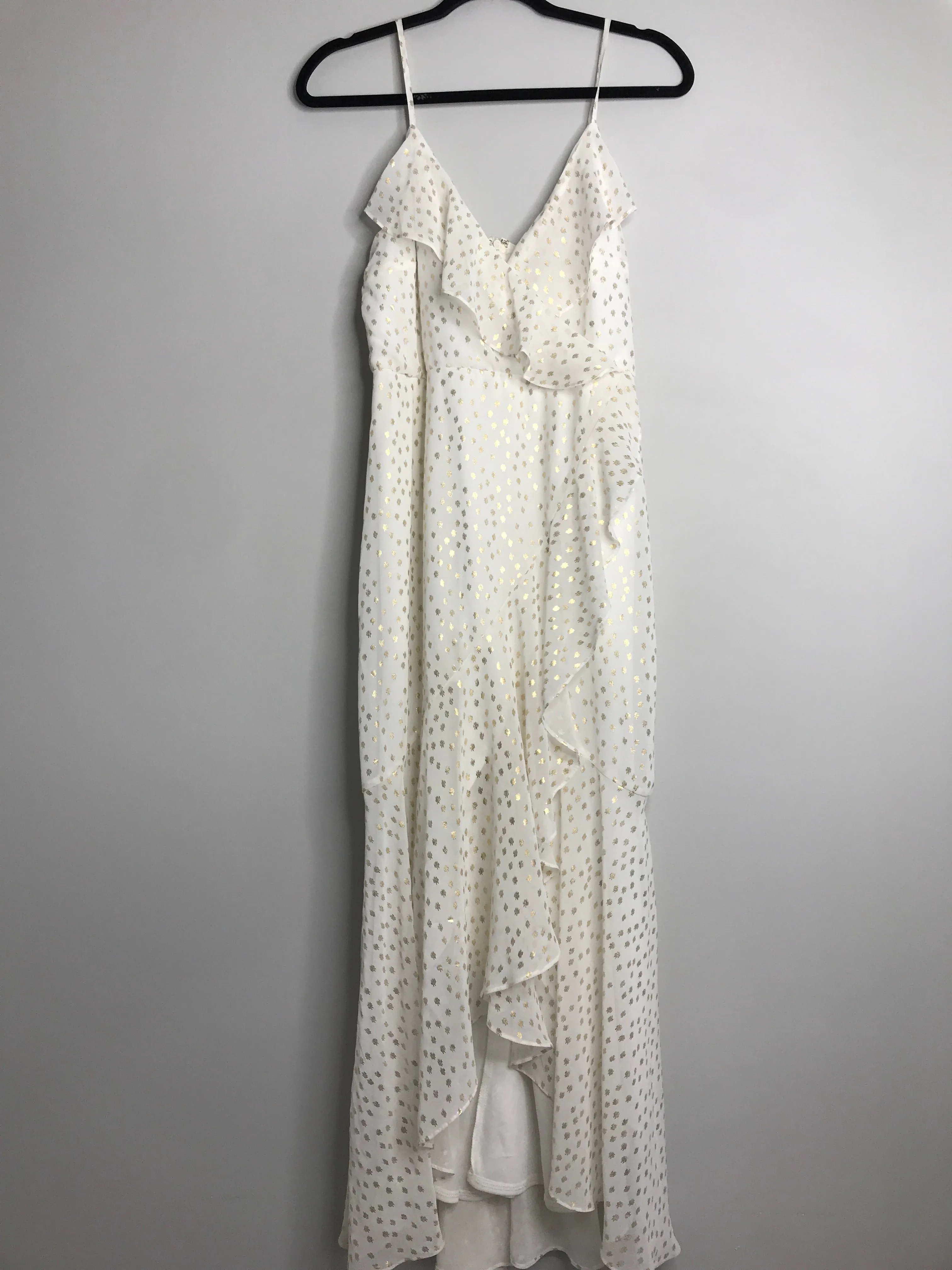 Womens Size Med Misses White MSK Dress