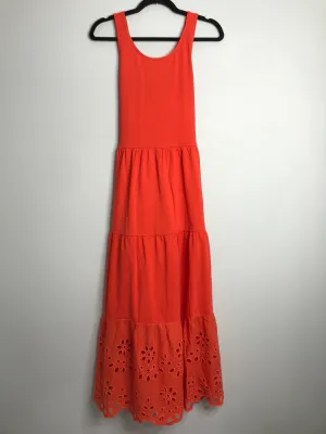 Womens Size Sm Misses Orange J Crew Dress