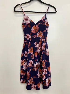 Womens Size XSm Misses Navy Soprano Dress