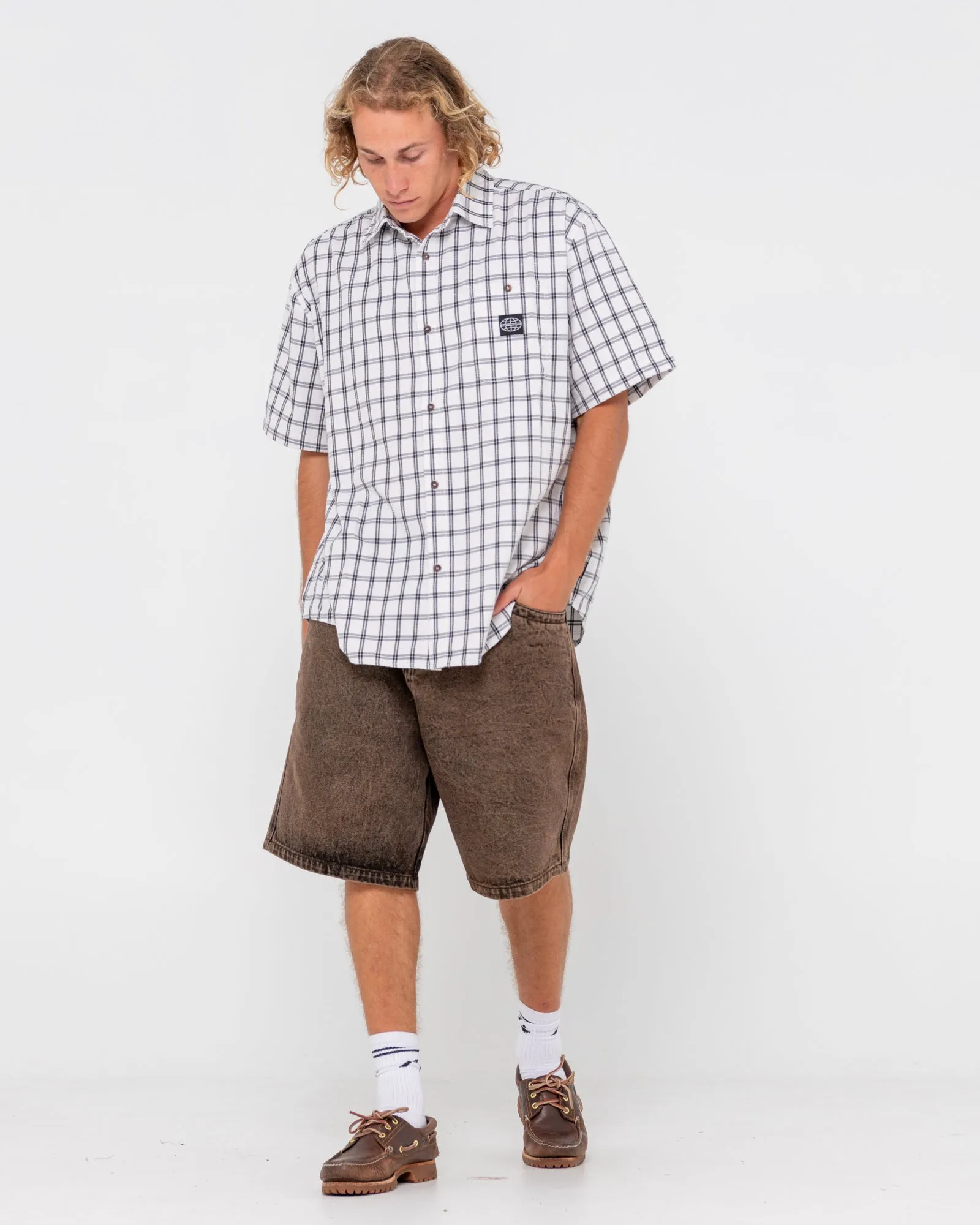 Worldwide Oversized Check Shirt