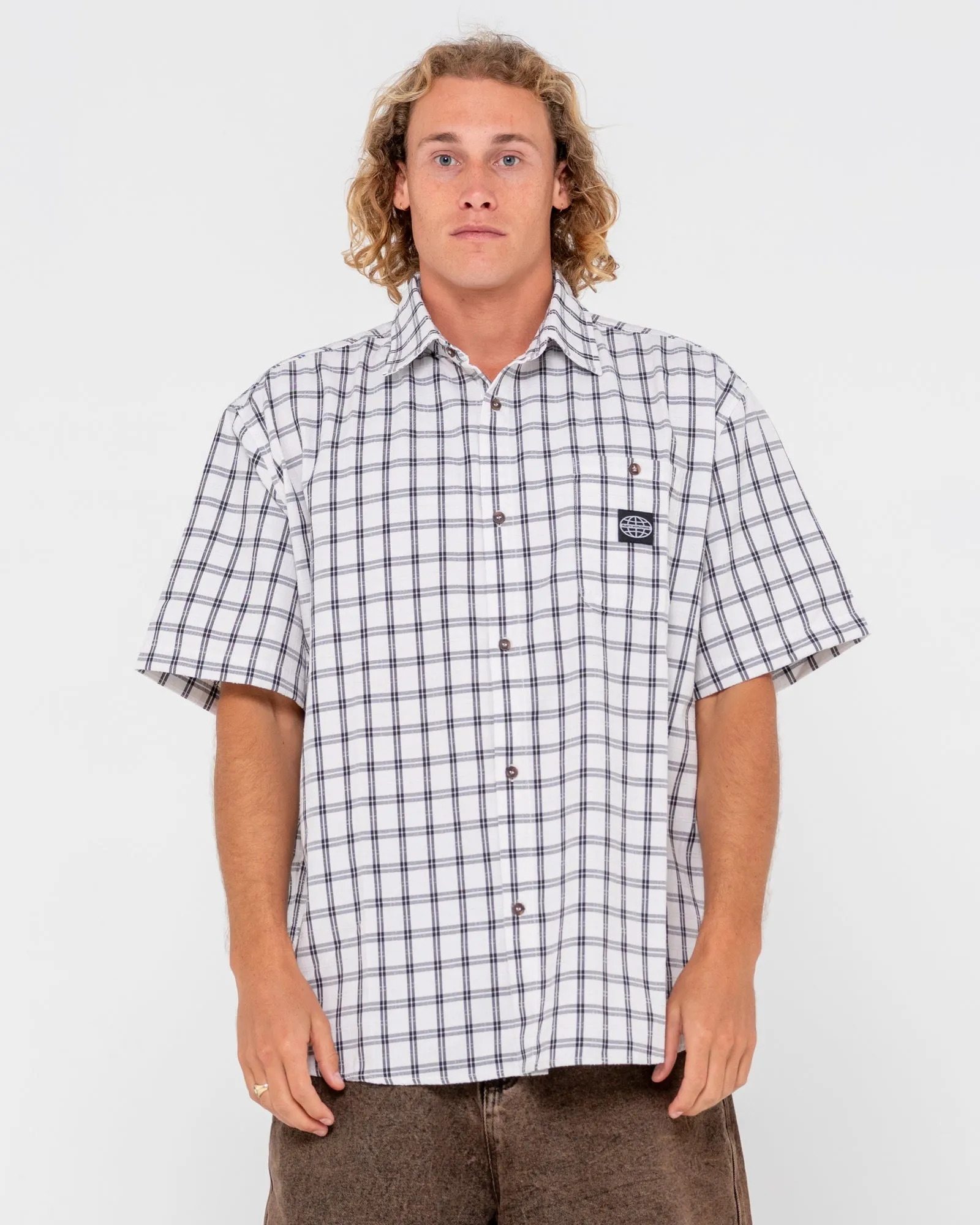 Worldwide Oversized Check Shirt