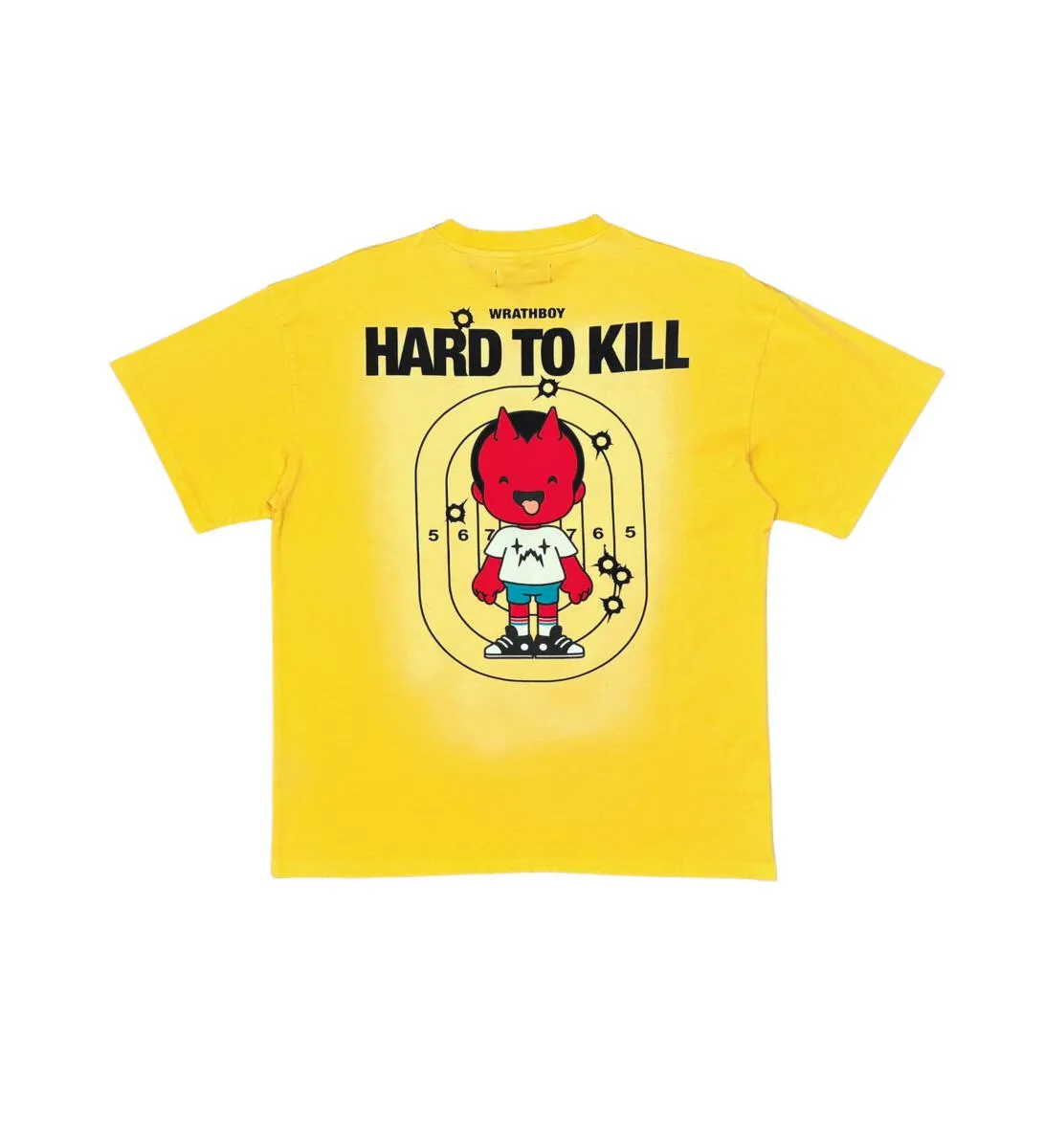 WRATHBOY H2K HARD TO KILL TEE (YELLOW)
