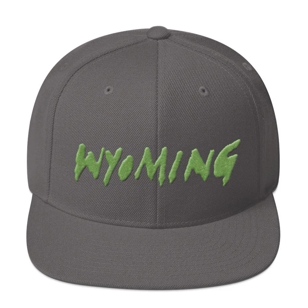Wyoming Merch Snapback Hat