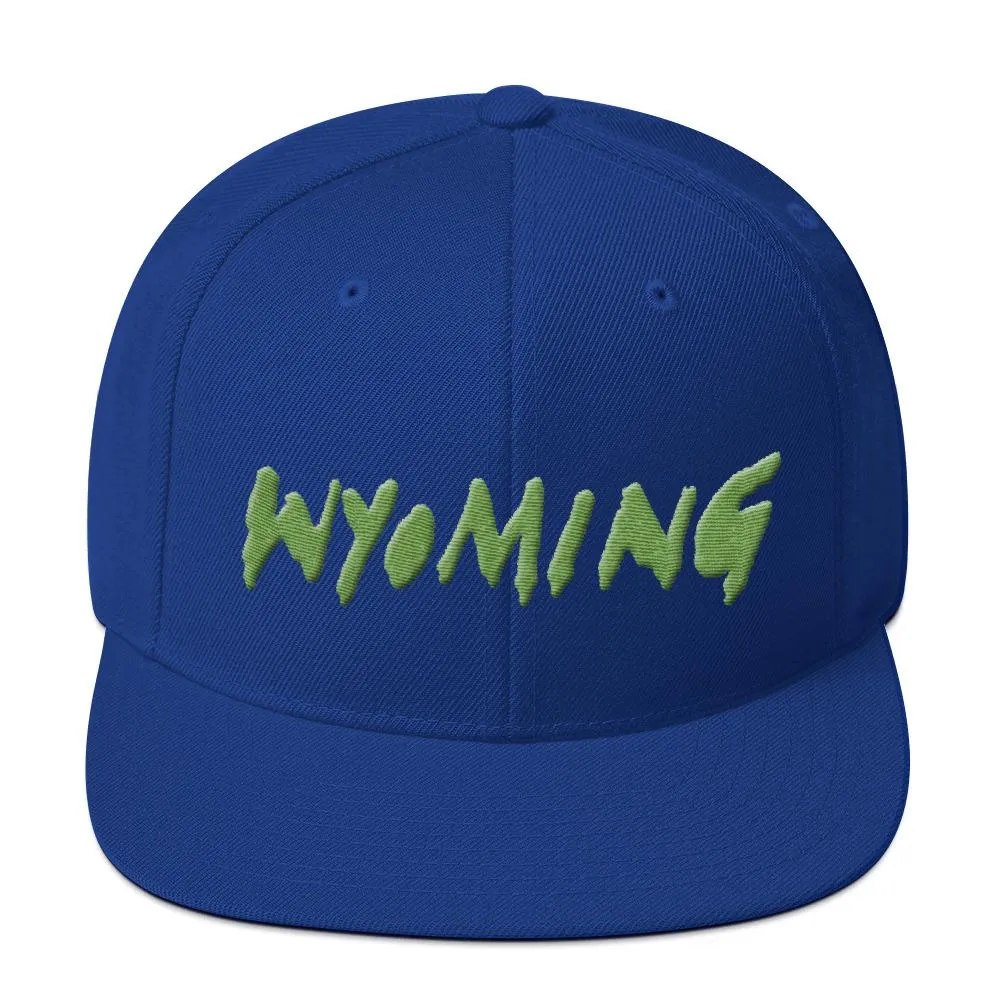 Wyoming Merch Snapback Hat