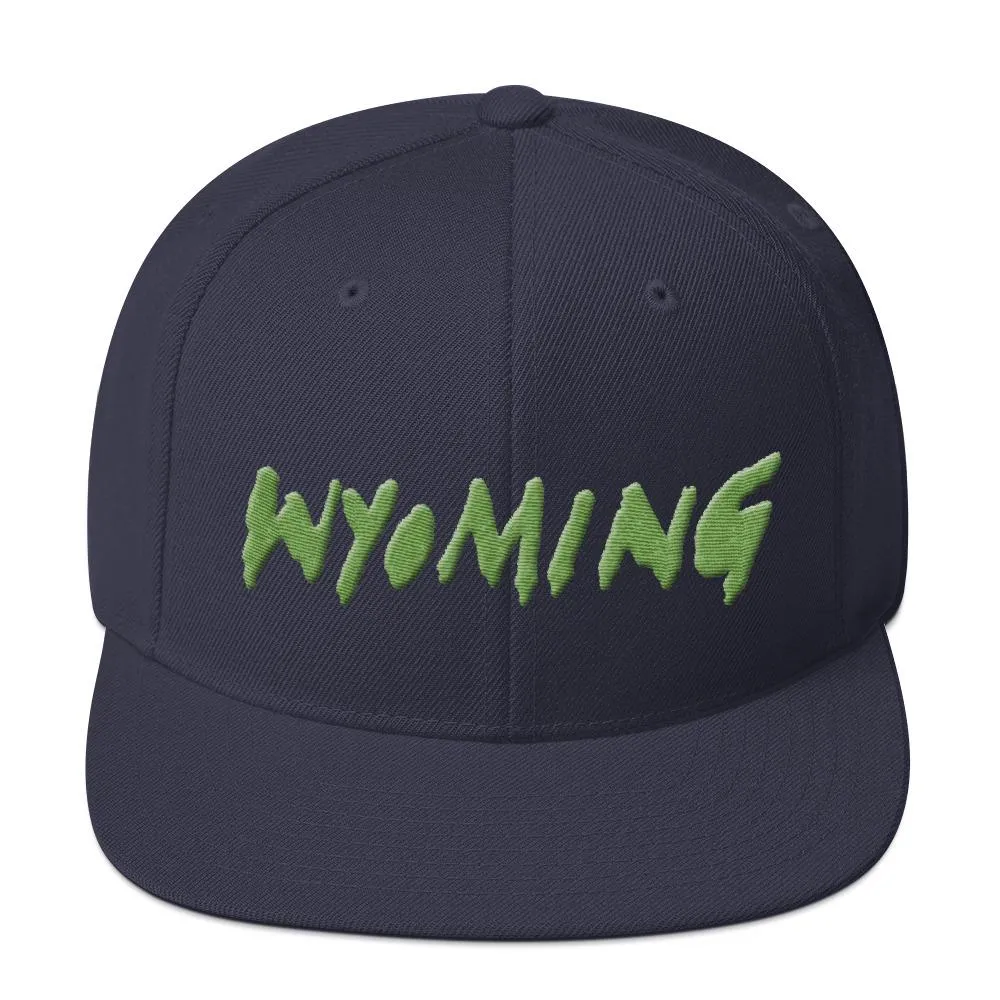Wyoming Merch Snapback Hat