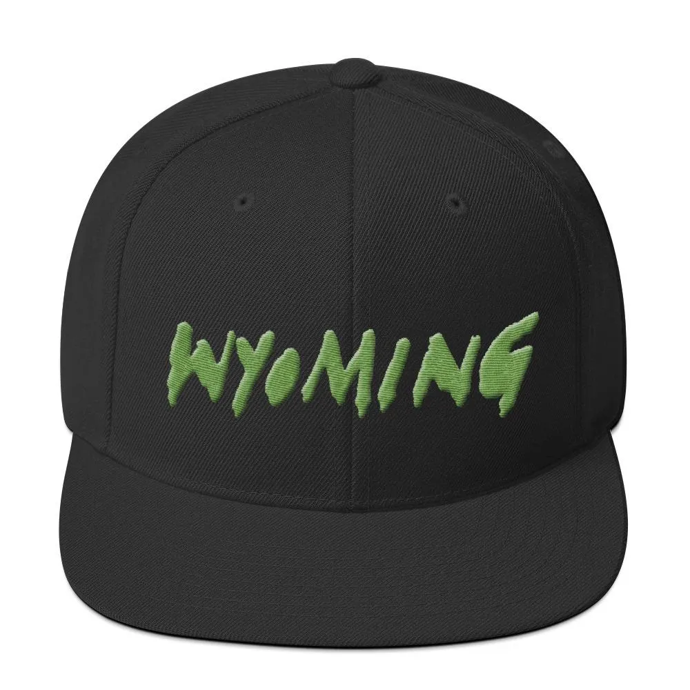 Wyoming Merch Snapback Hat