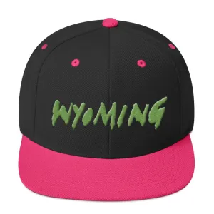Wyoming Merch Snapback Hat