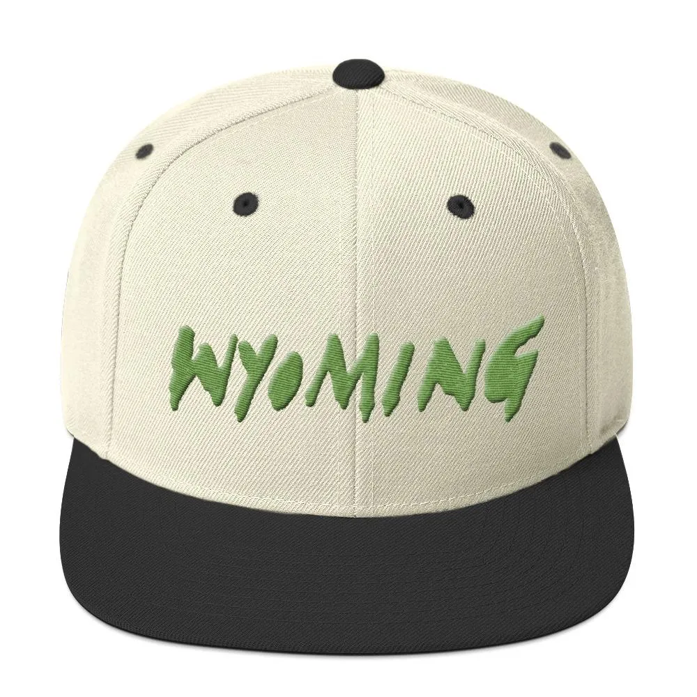 Wyoming Merch Snapback Hat