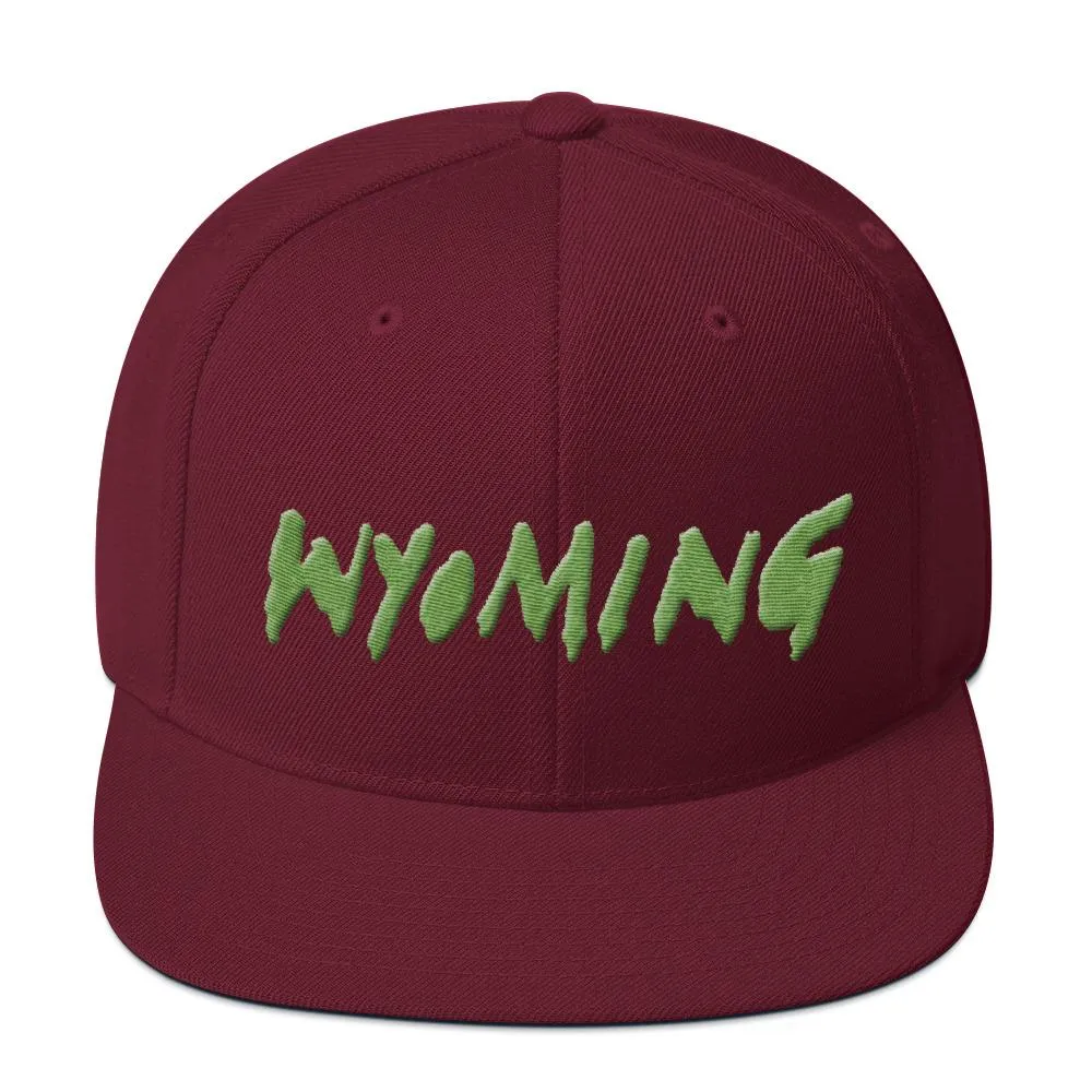 Wyoming Merch Snapback Hat