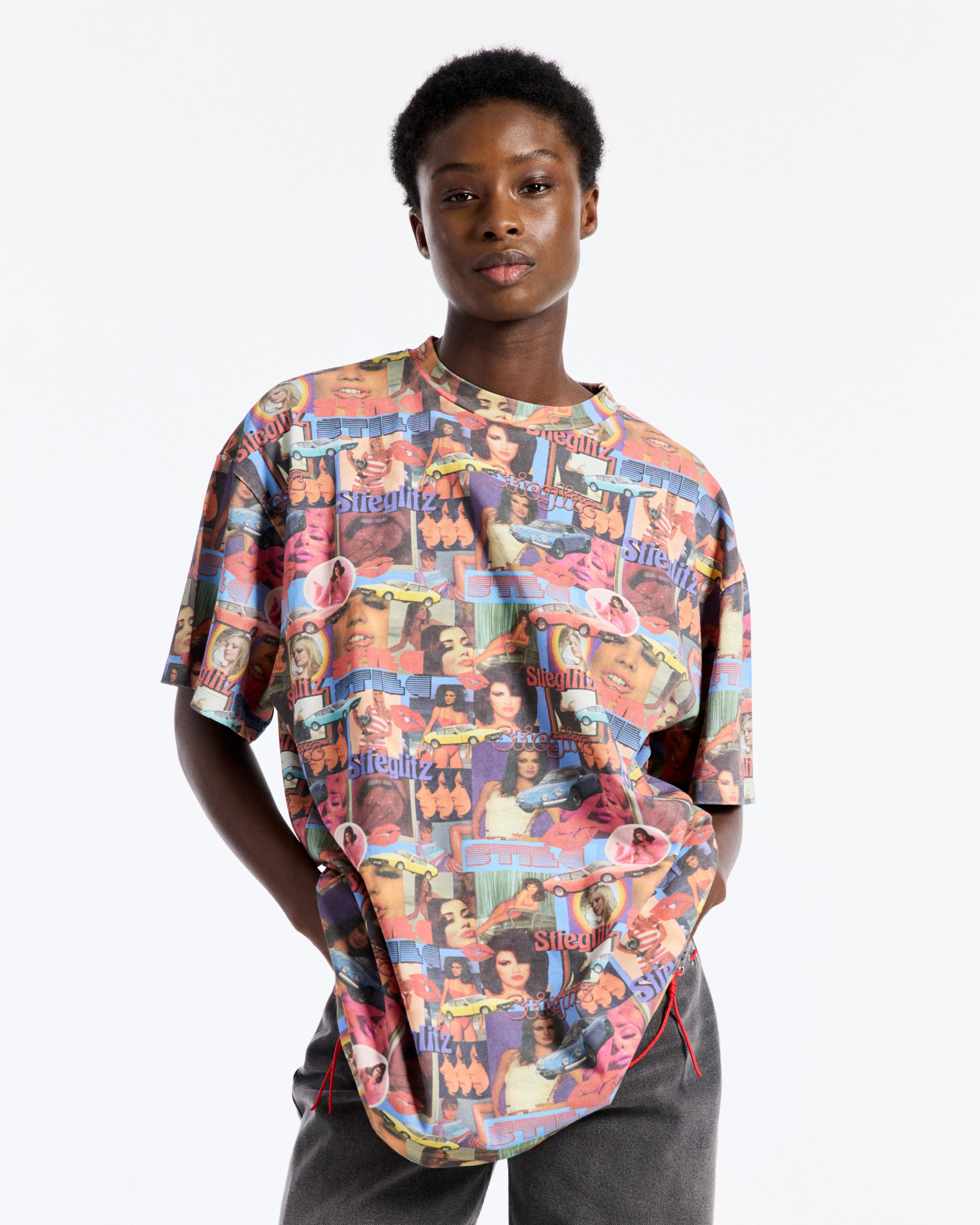 Yolanthe Oversized T-shirt | Multi