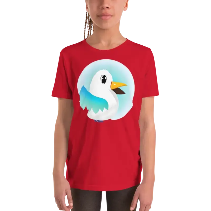 Youth Short Sleeve Trendsetter Feather Tee