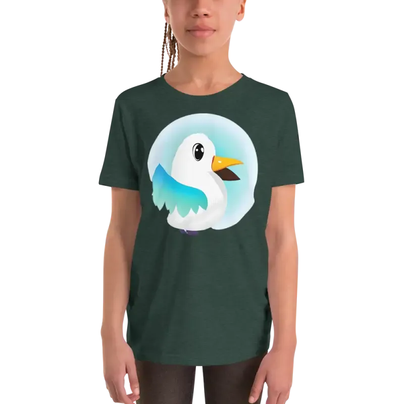 Youth Short Sleeve Trendsetter Feather Tee
