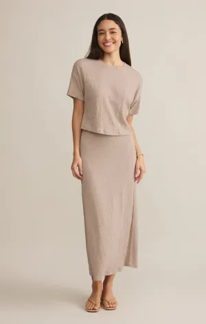 Z Supply Sway Textured Cropped Tee